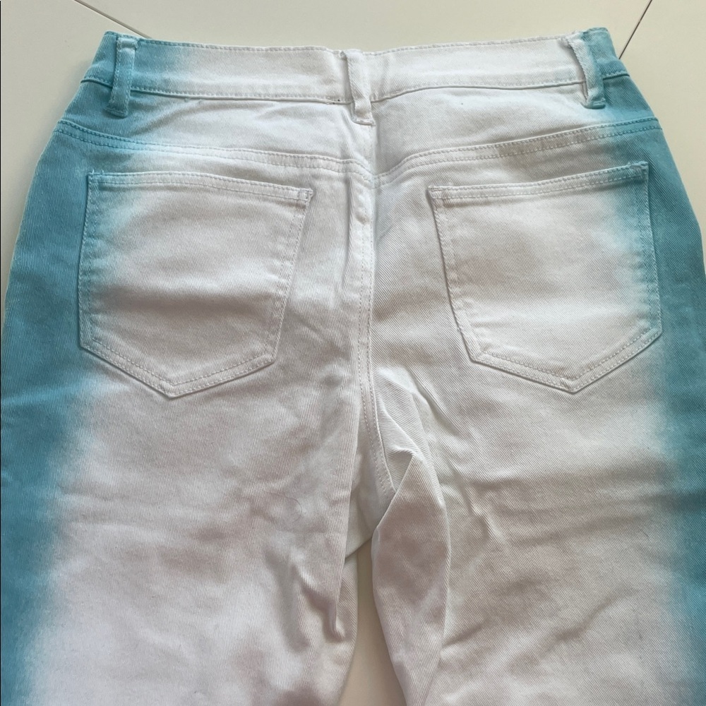 VENUS Blue and White Skinny Jeans - Picture 2 of 6